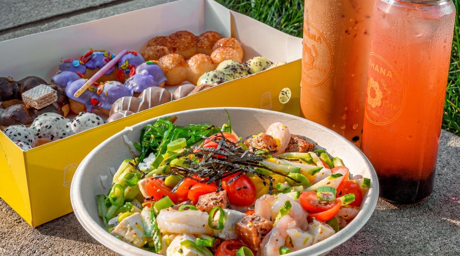 Poke and boba — one spot